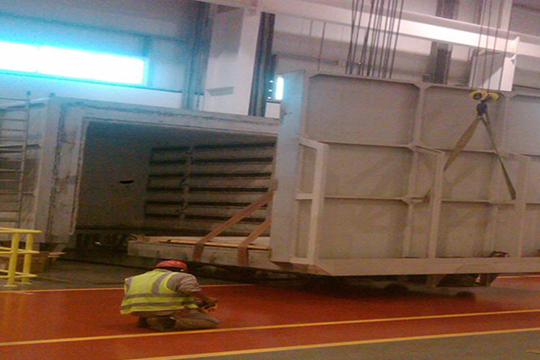 Bogie Hearth With Attached Door